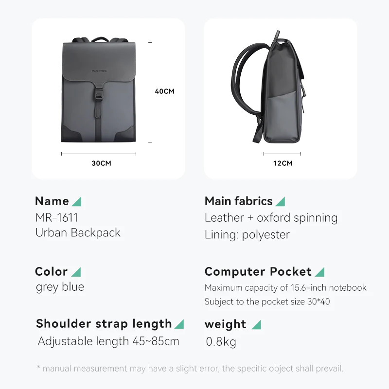 Balo-Laptop-Mark-Ryden-MR1611-Gray-5 Balo-Laptop-Mark-Ryden-MR1611-Gray-5